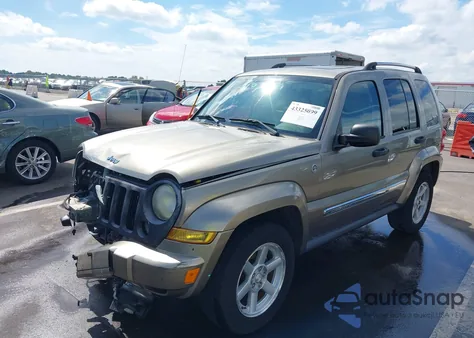 2007 Jeep Liberty Limited Edition из США, поврежденный, VIN 1J8GL58K57W717972